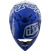 CAPACETE TROY LEE DESIGNS 2021 GP  SILHOUETTE - NAVY / BRANCO